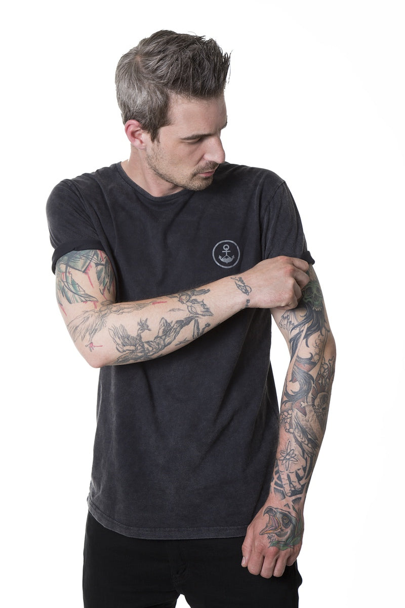 T-Shirt Men SOMBER grey - Black Mountain Heritage